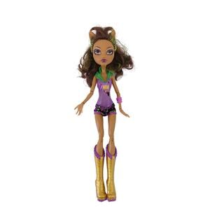 Monster High Doll Clawdeen Wonder Wolf Power Ghouls 2012